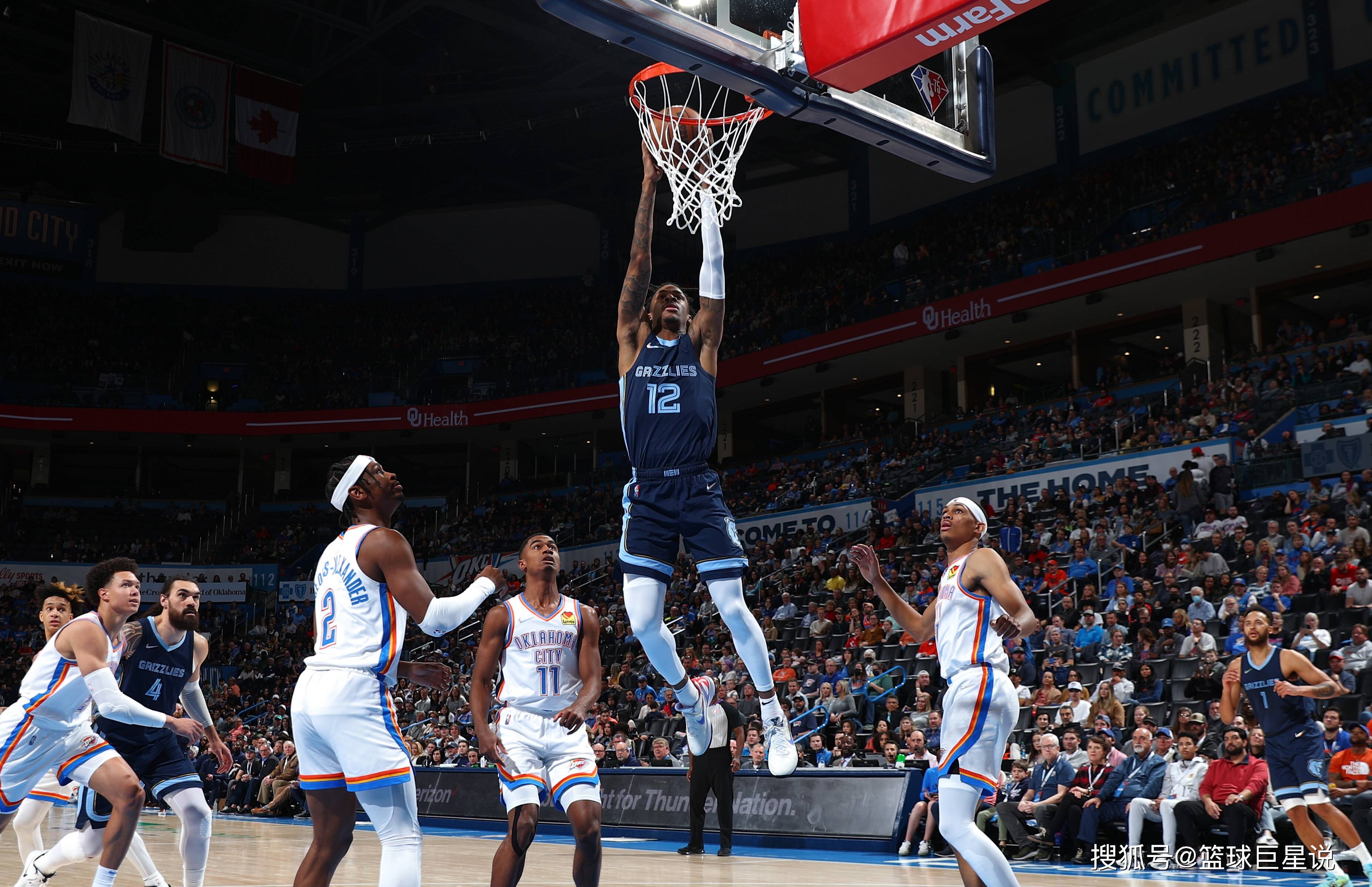 雷霆逆转吉林队,莫兰特刷新纪录 雷霆逆转吉林队,莫兰特刷新纪录